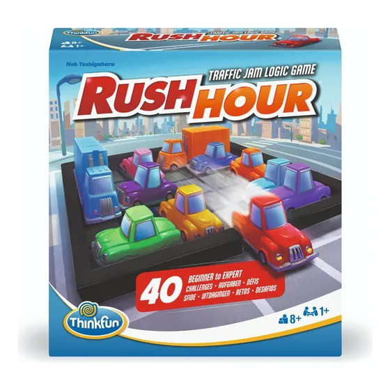 Juego De Mesa Rush Hour, Thinkfun Juego De Lógica