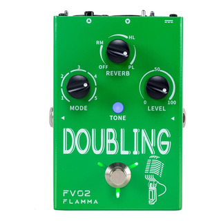 Procesador Vocal Flamma Fv02, Pedal De Doble Efecto, Duplica Procesador Vocal Flamma Fv02, Pedal De Doble Efecto, Duplica
