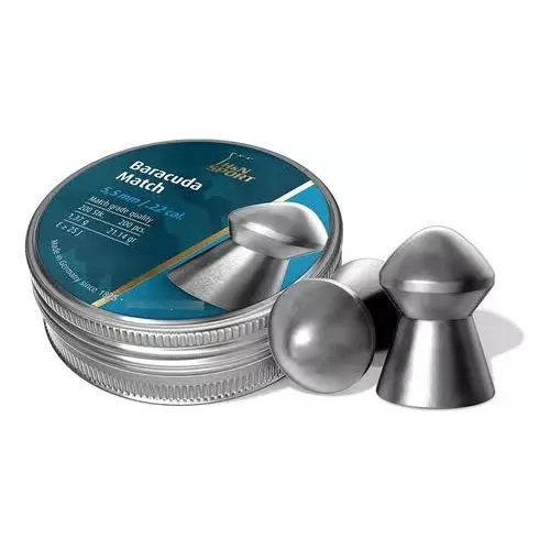 Balines H&n 5.5 Mm Baracuda Match 21.14g Lata X 200 Unid X 4