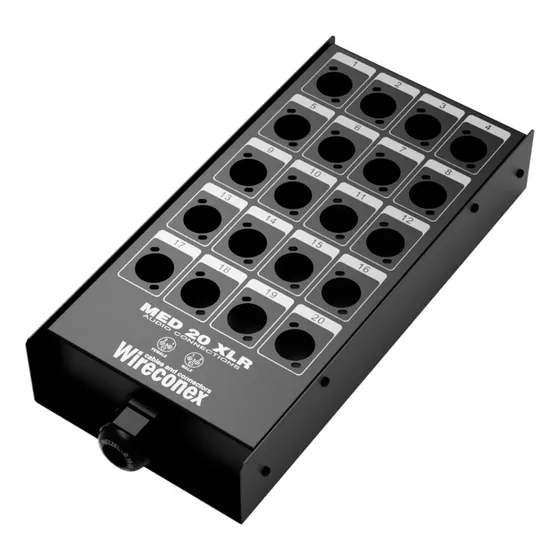 Medusa Multicabo Com 20 Vias Sem Conectores Xlr Wireconex