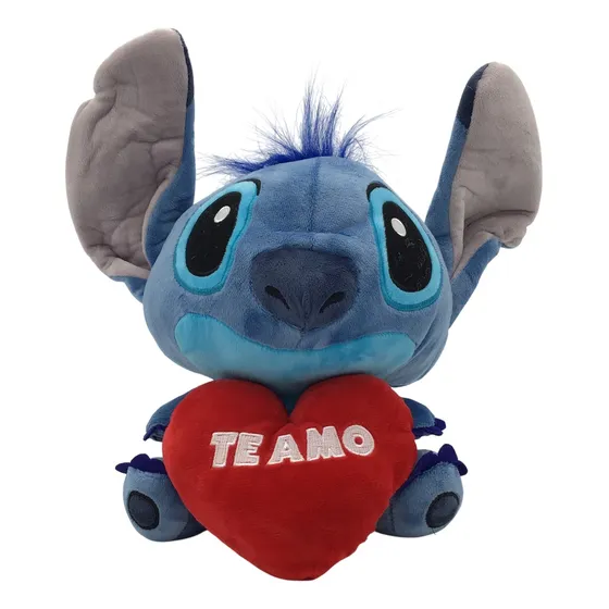 Peluche Phi Phi Toys Stitch Corazón 40 Cm Universo Binario