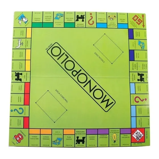 Monopolio Juego De Mesa Didactico Original Español
