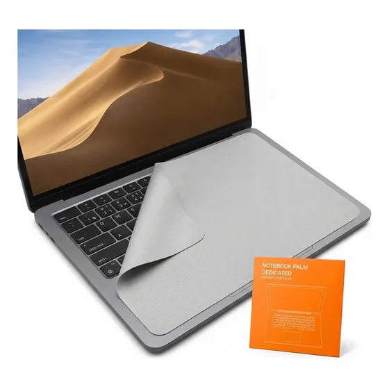 Pano De Microfibra Limpeza Teclado Jogojunto Para Macbook Notebook 13/14 Cinza