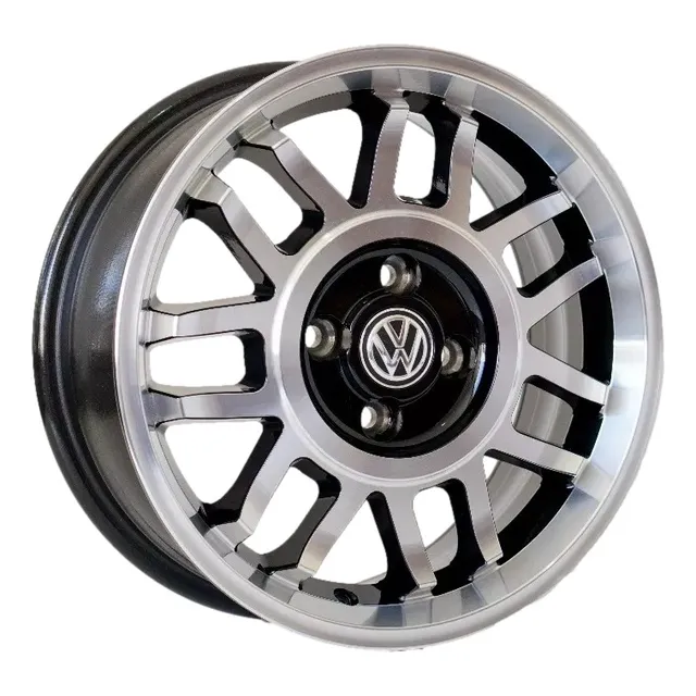 Roda Vw Gol Gt Snowflake Kr R83 / Aro 17x6 / Pd (4x100)