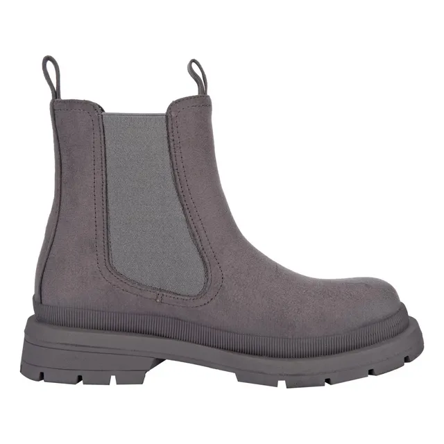 Bota Moto Chelsea Goodyear Gris Mujer 2301