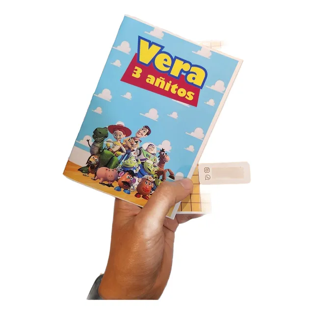20 Libritos Para Pintar Temática Toy Story