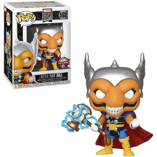 Funko Pop! Bill Raio Beta Marvel 80th Exclusivo