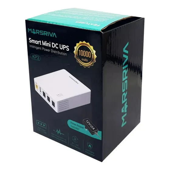 Mini Ups Inteligente Marsriva Kp3 18 Watts/  10.000mah