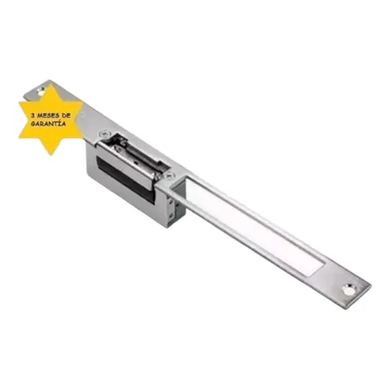 Hembrilla Electrica Cerradura Placa Larga 12v Alta Calidad
