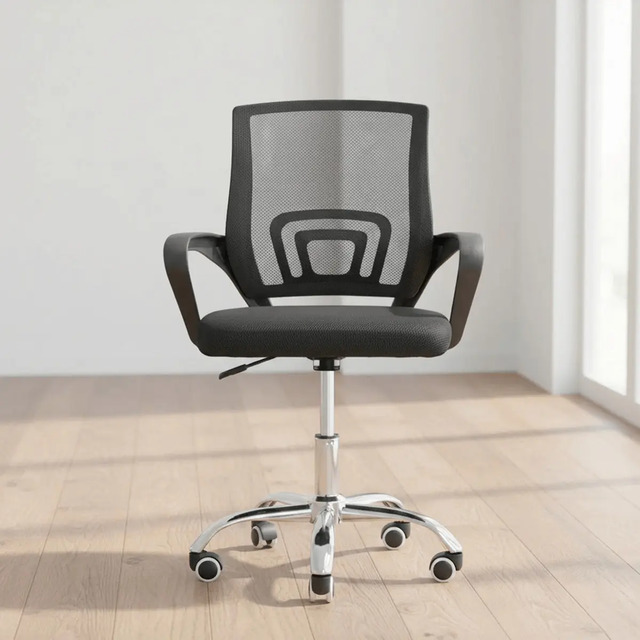 Cadeira De Escritório Diretor Jadel Preta Healer Preto Tecido Cadeira De Escritório Diretor Jadel Preta Healer Preto Tecido