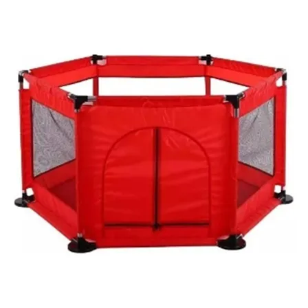 Corral Seguridad Bebe Hexagonal 130 Cm + Pelotas