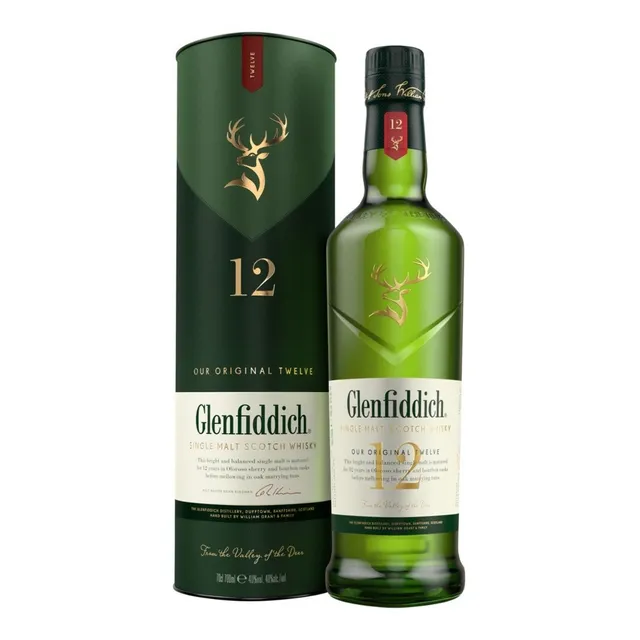 Whisky Glenfiddich 12 Años 750ml