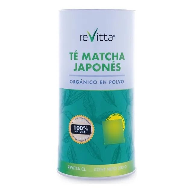 Té Matcha Japonés En Polvo 200 Grs. 100 Servicios Winkler
