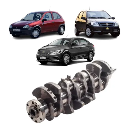 Virabrequim Celta Classic Onix 1.0 Gasolina Flex Original Gm