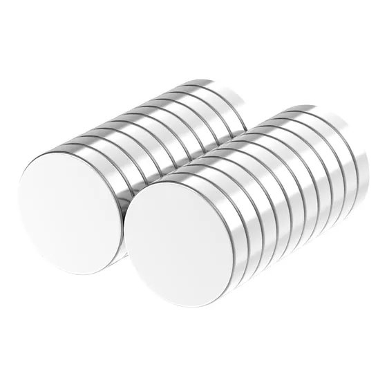 10 Imanes Iman De Neodimio N52 De 18x4mm Redondo Plano