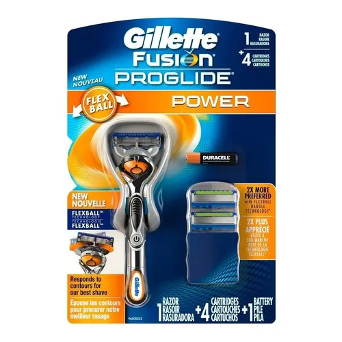 Gillette Fusion Proglide Flexball 1 Rastrillo + 4 Cartuchos
