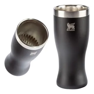 Copo Para Cerveja E Chopp 444ml Original Stanley Preto Fosco Copo Para Cerveja E Chopp 444ml Original Stanley Preto Fosco