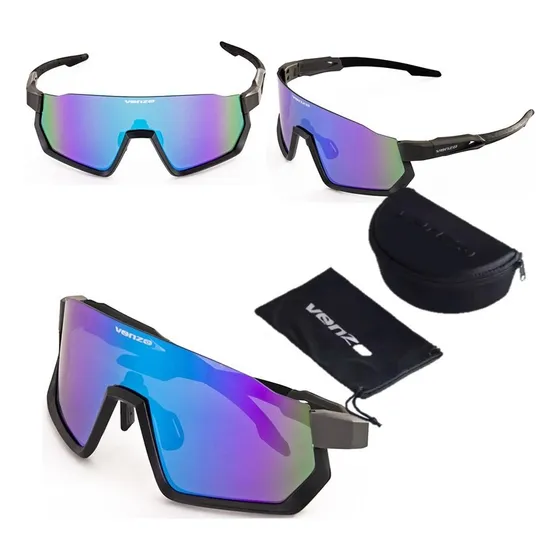 Gafas Ciclismo Deporte Runer Venzo F27-017 Polarizada Uv100%