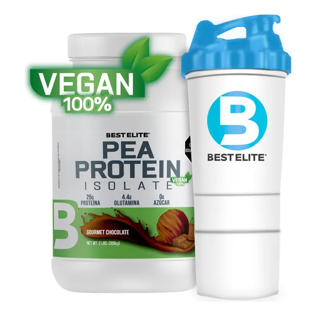 Vegan Protein 2 Lb 2 Libras 2lb  De Best Elite Pea Isolate Proteina Vegana  Arveja 