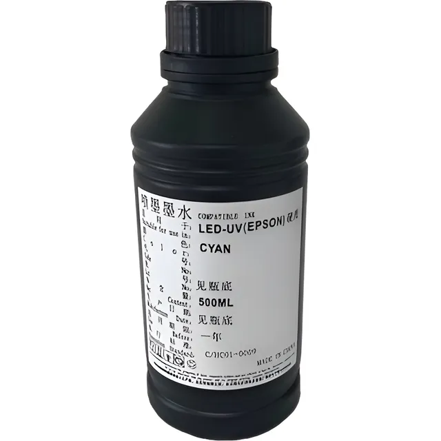 Tinta Uv Dura 500ml Para Impresora Cama Plana Epson Uv
