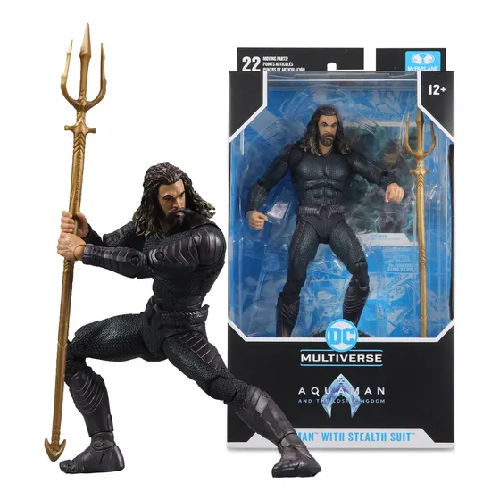 Sm Mcfarlane Figura 7 Aquaman (traje De Sigilo)(aquaman 2)