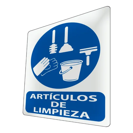 Señalizacion Artículos De Limpieza Señalética Aseo Letrero