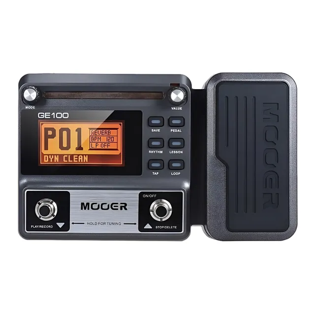 Pedal De Efeito Mooer Ge100 Preto