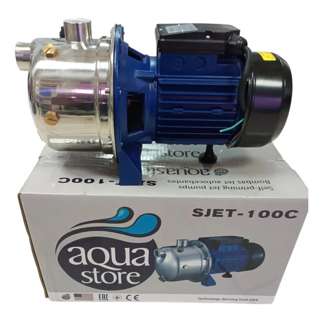 Bomba Acero Inoxidable De 1 Hp Marca Aquastore