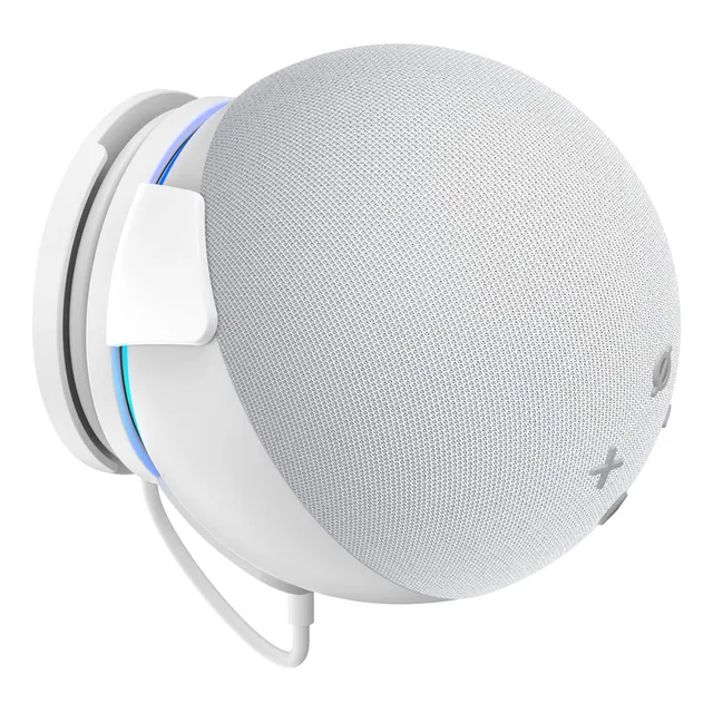 De Pared Plusacc Para Echo Dot 5ta Gen - Blanco