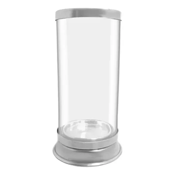 Porta Velas, Copo Porta Velas Velario Castical Vidro Unidade