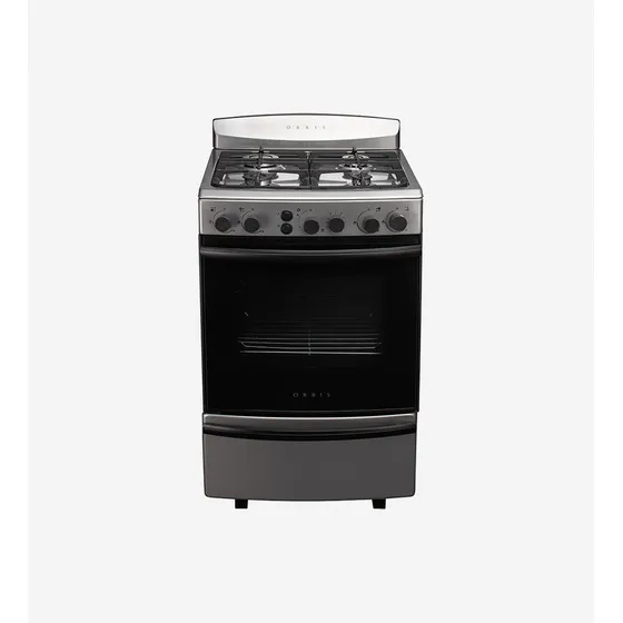 Cocina Orbis 968ac4m Acero Inox 55 Cm C/luz/enc/termost. Color Gris Oscuro