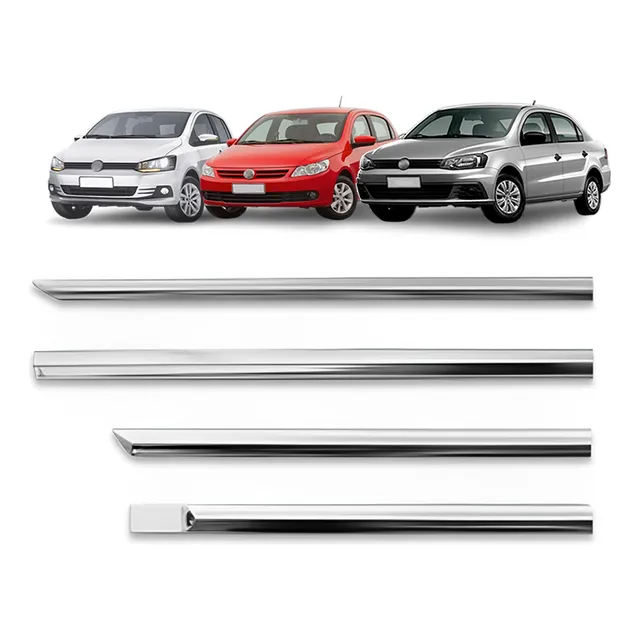 Aplique Friso Lateral Cromado Volkswagen Fox G2 2009 A 2020