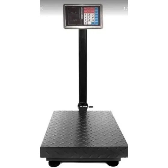 Peso Balanza Digital Romana 300kg Batería Recargable