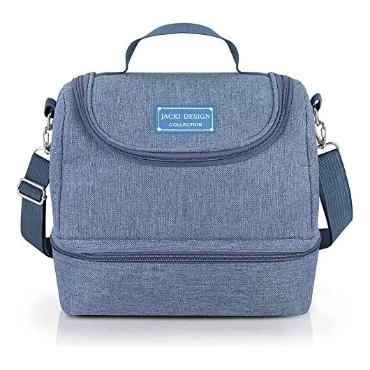 Bolsa Térmica Com 2 Compartimentos Marmita Super Resistente