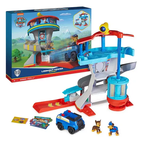 Paw Patrol Torre Bahía Aventura Color Azul