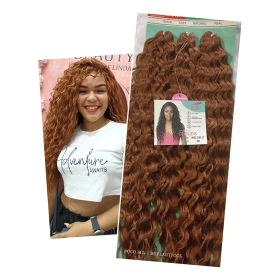 Extensiones De Cabello Para Peinado Crochet Orgánico 
