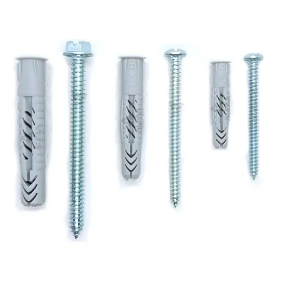 Taquete Fischer Universal Ux Con Tornillos Pack 85pz
