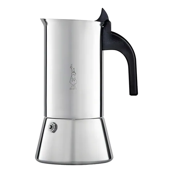 Cafetera Bialetti Venus 6 Cups acero inoxidable italiana