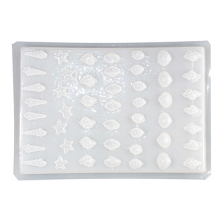 Molde Para Gelatina En Forma De Mini Conchitas Y Estrellas Molde Para Gelatina En Forma De Mini Conchitas Y Estrellas