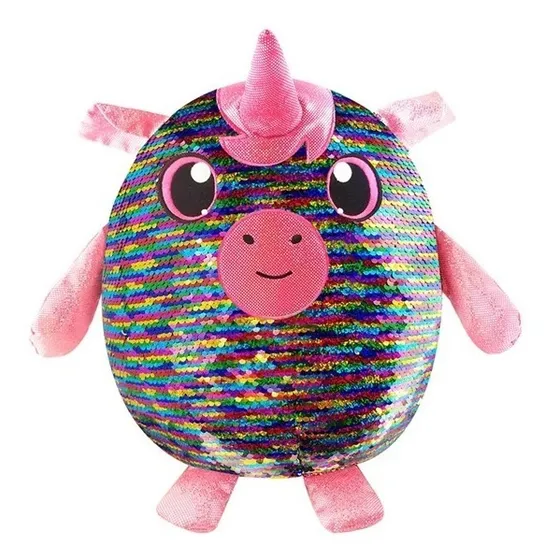Peluche Unicornio Lentejuelas Reversibles Shimmeez 