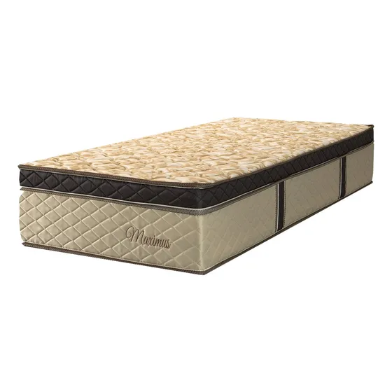 Colchón Deseos 1 Plaza 88x188 Resorte Pocket Pillow Eurotop