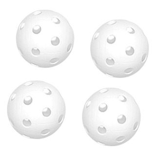Nuevo 4 Piezas Bolas De Floorball Bolas De Competición Nuevo 4 Piezas Bolas De Floorball Bolas De Competición