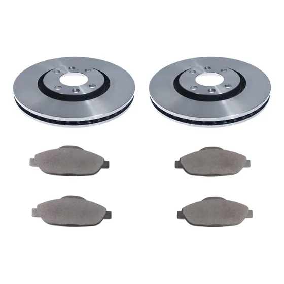 Kit Discos Y Pastillas P/ Peugeot 308 408 Citroen C4 Lounge