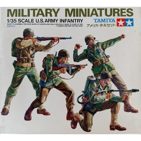 Miniatura Militares Tamiya Esc1/35 Infantería Usa  Soldados