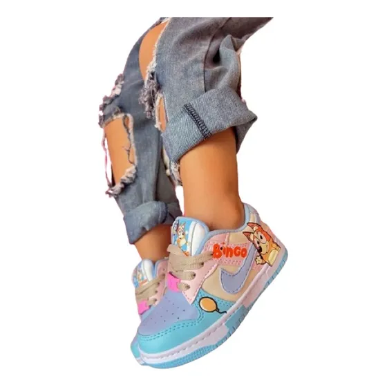 Zapatos Deportivos De Niño Y Niña De Luces Ref. Ak 206