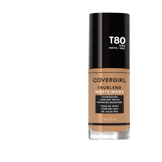 Base Líquida Covergirl Trublend Matte Made Toasted Cara