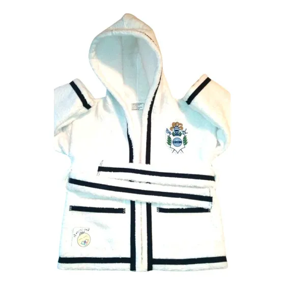 Bata Salida De Baño Personalizada Recien Nacido Gimnasia Esg