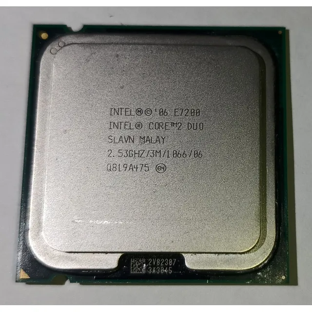 Procesador Intel Core 2 Duo E7200 Lga 775 De 2,53 Ghz