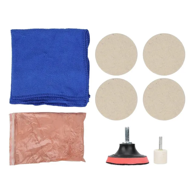 Oxido De Cerio 120g Mas Kit Para Pulir Parabrisas Vidrios