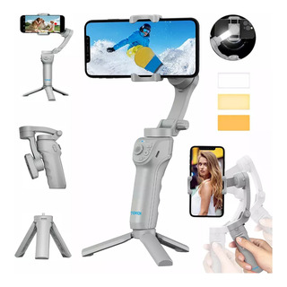 Gimbal Estabilizador 3 Ejes Portátil Celular Con Luz Trípode Gimbal Estabilizador 3 Ejes Portátil Celular Con Luz Trípode
